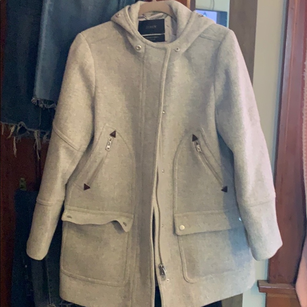 J crew wool coat